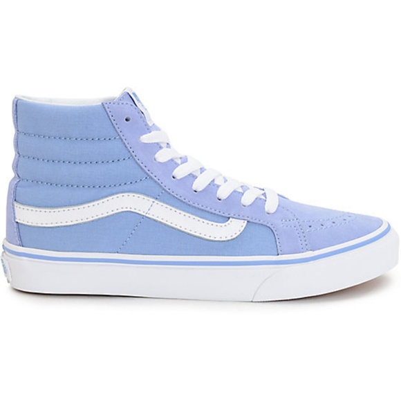 Vans Shoes - Vans Sk8 Hi Slim Bel Air Blue/White Shoes Women's